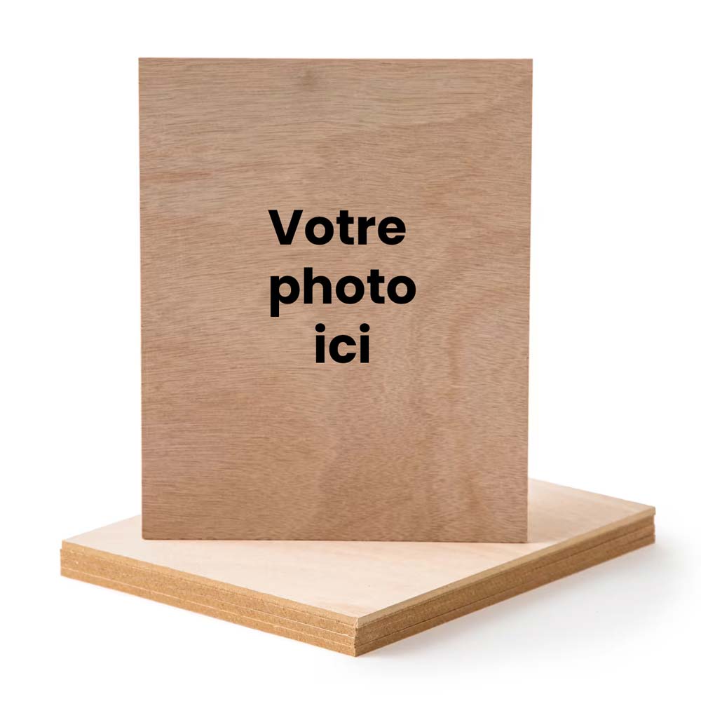 Panneau en bois 20x25 cm
