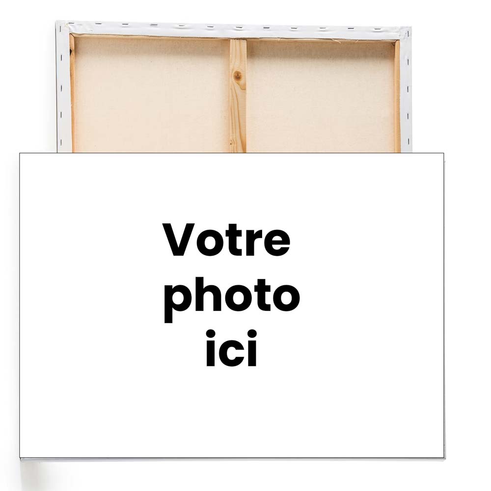 Toile sur châssis horizontal